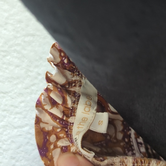 Anthropology Puff Sleeve Blouse Sz S - Picture 4 of 4